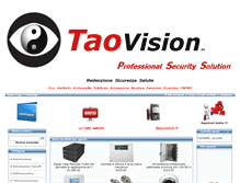 Tablet Screenshot of negozio.taovision.net